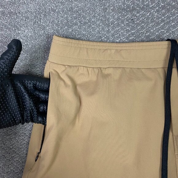 Public Rec Joggers Men's 40 x 28 Fits 39 x 27 Khaki Tan All Day Everyday Gym - Picture 3 of 15